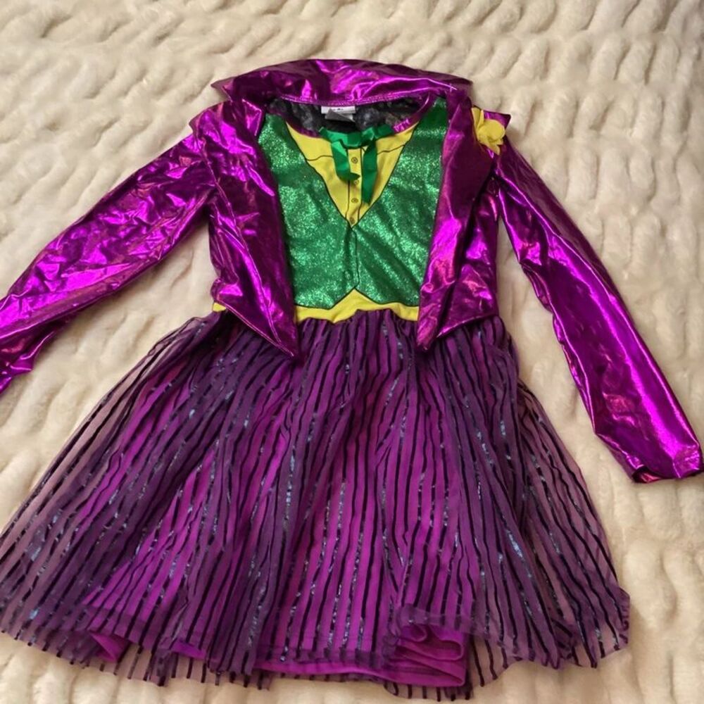 DC Comics The Joker costume dress for girls medium